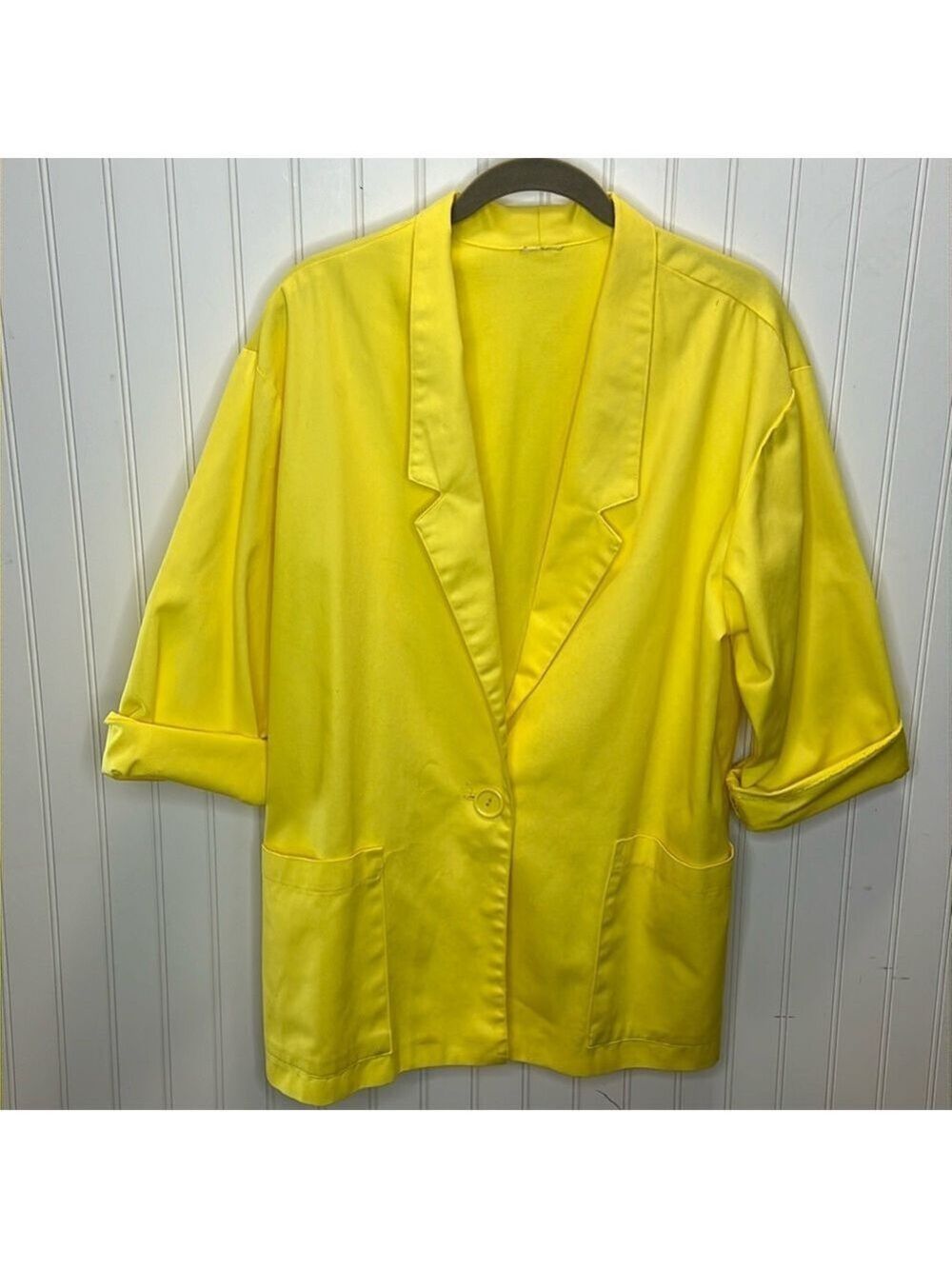 Oversized 80’s Jacket Size Large